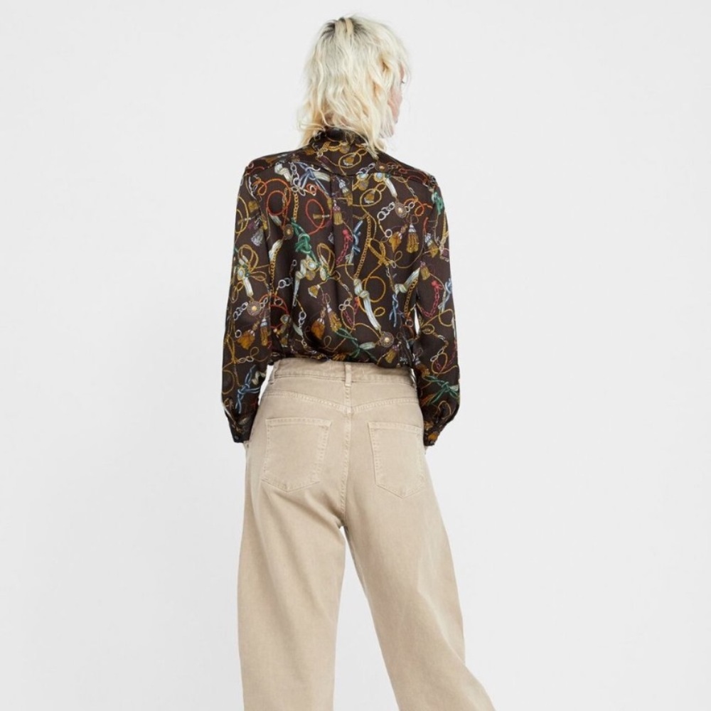 Zara chain print blouse - Picture 9 of 10